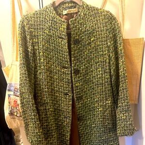 Via Spiga Tweed Coat
